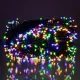 Гірлянда Нитка вулична 500 LED 50 м чорна, мультиколор