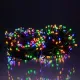 Гірлянда Нитка вулична 500 LED 50 м чорна, мультиколор