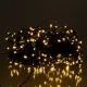 Гірлянда Нитка вулична 300 LED 30 м на сонячній батареї чорна, жовта