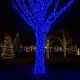 Гірлянда Нитка вулична 1000 LED 100 м чорна, синій