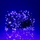 Гірлянда Нитка вулична 500 LED 50 м чорна, синій