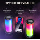 Портативна колонка з підсвічуванням 10 вт bluetooth акустика колонка для телефону