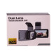 Відеореєстратор для авто Light Dual Lens Vihicle BlackBOX DVR реєстратор з камерою заднього виду