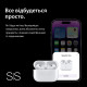 Навушники TWS SmartX Pro Premium bluetooth навушники вакуумні навушники