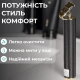 Тример для стрижки VGR V-179 акумуляторний з насадками чорний