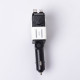Автомобільний зарядний пристрій MECHA з висувними кабелями та портами USB/Type-C Білий HP-A1W