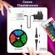 Стрічка світлодіодна з пультом GarlandoPro RGB 5050 водостійка 300 LED 5m led лента