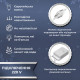 Гірлянда штора світлодіодна GarlandoPro Роса 200LED 3х2м 10 ліній 8 режимів гірлянда крапля роси Білий