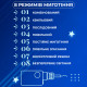 Гірлянда штора світлодіодна GarlandoPro зірка та ялинка 120LED 3х0,9 м 8 режимів Синій
